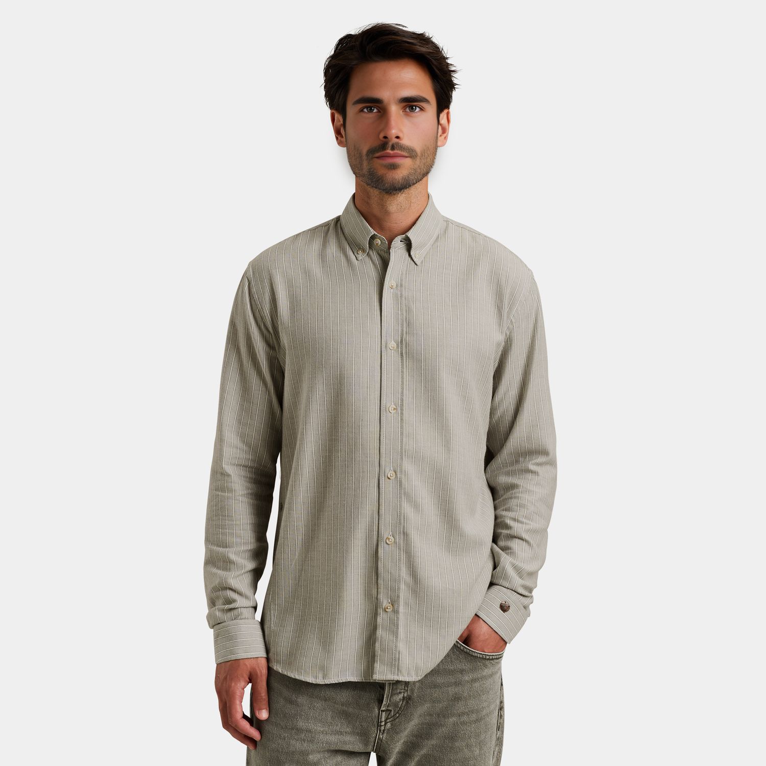 Cast Iron | Overhemd met streeppatroon CSI2510261-6513