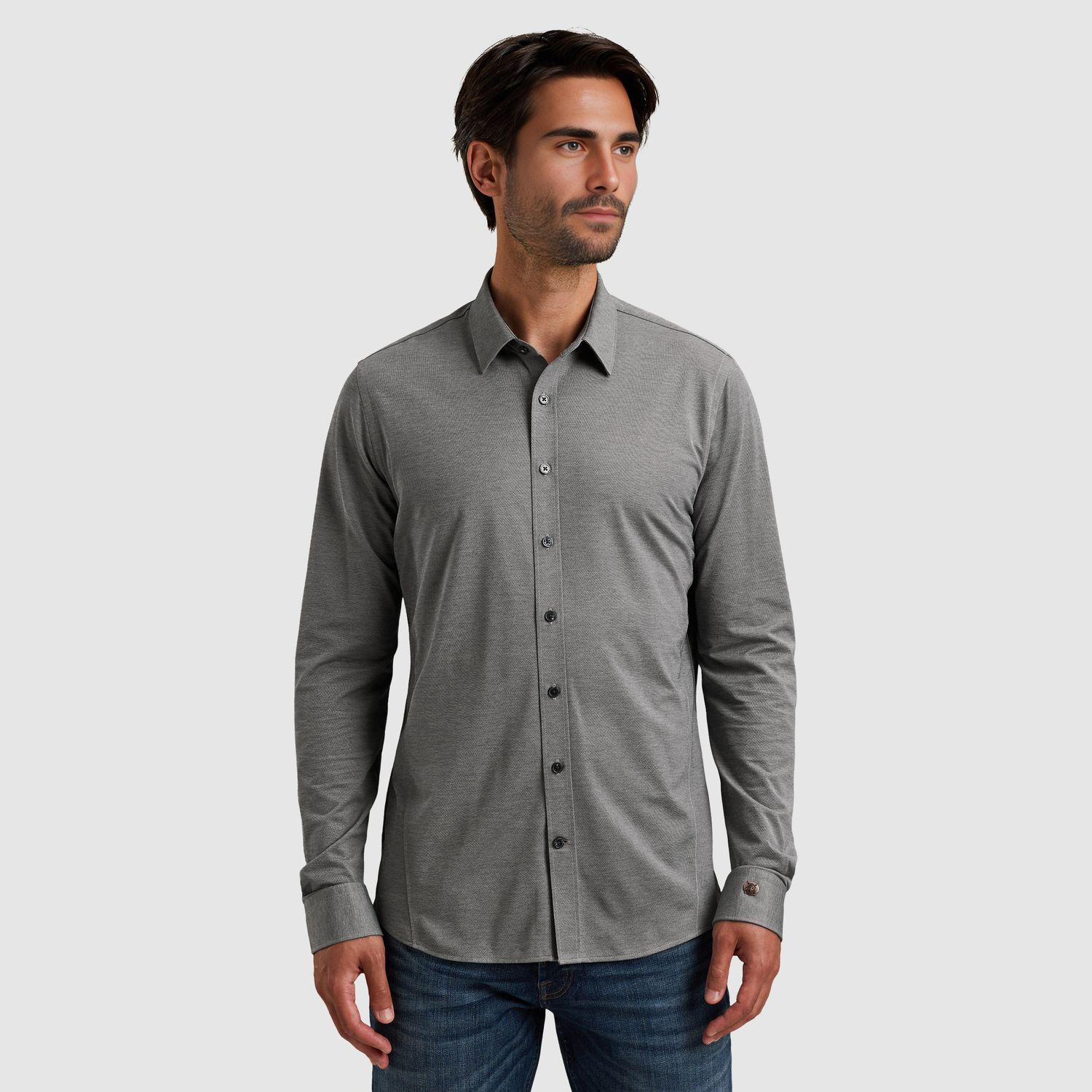 Cast Iron | Overhemd van jersey CSI2511270-5287