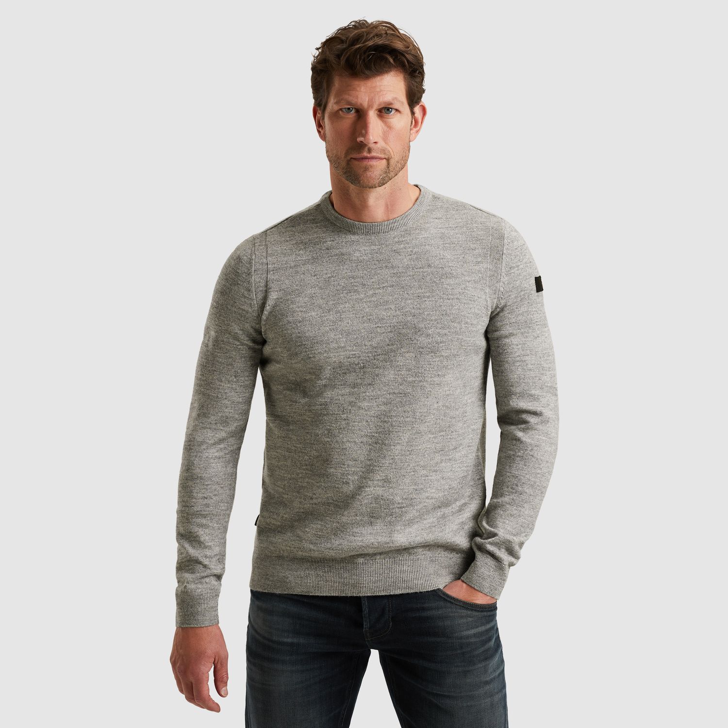 PME Legend | Trui van een katoenblend PKW2511335-921