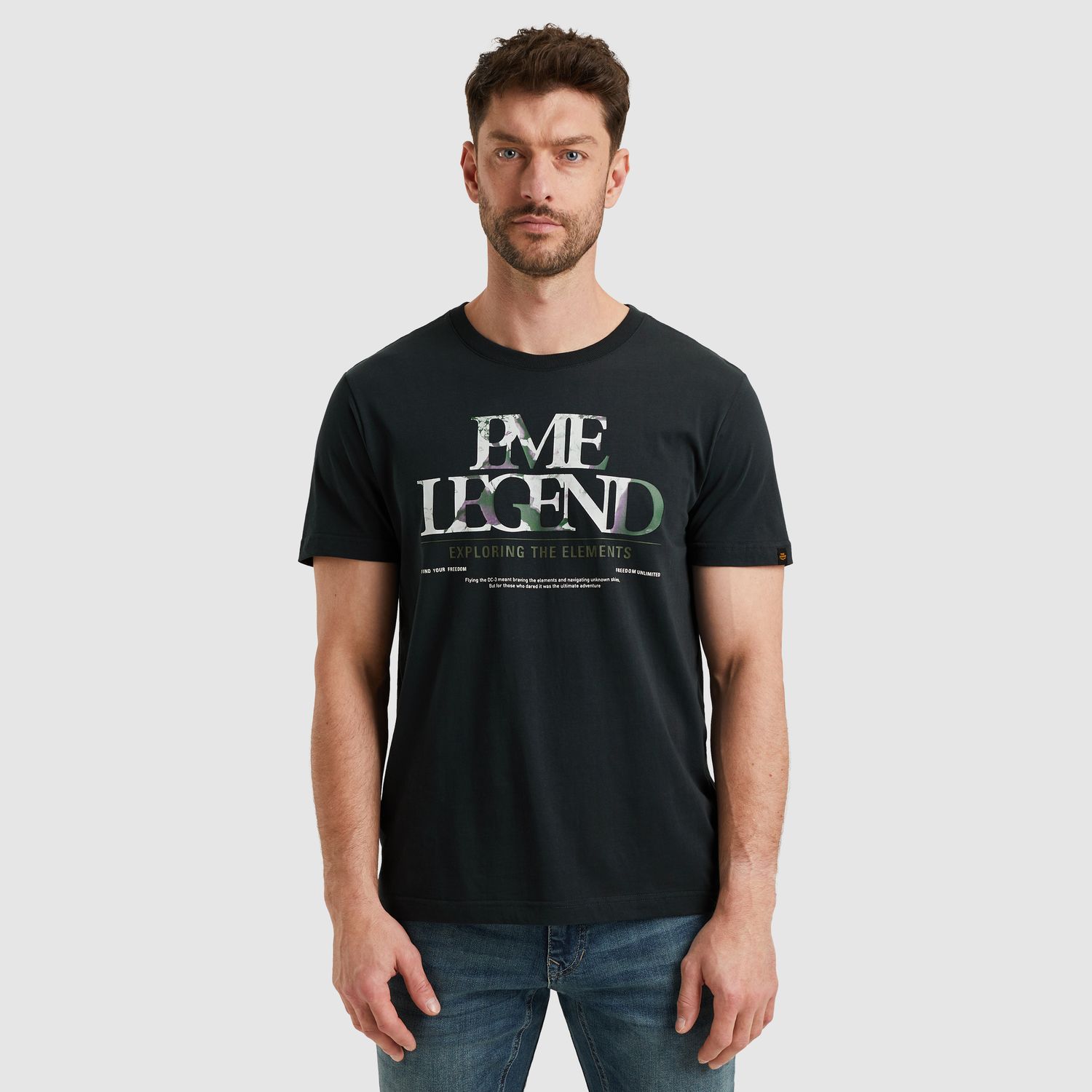 PME Legend | T-shirt met artwork PTSS2511533-5282