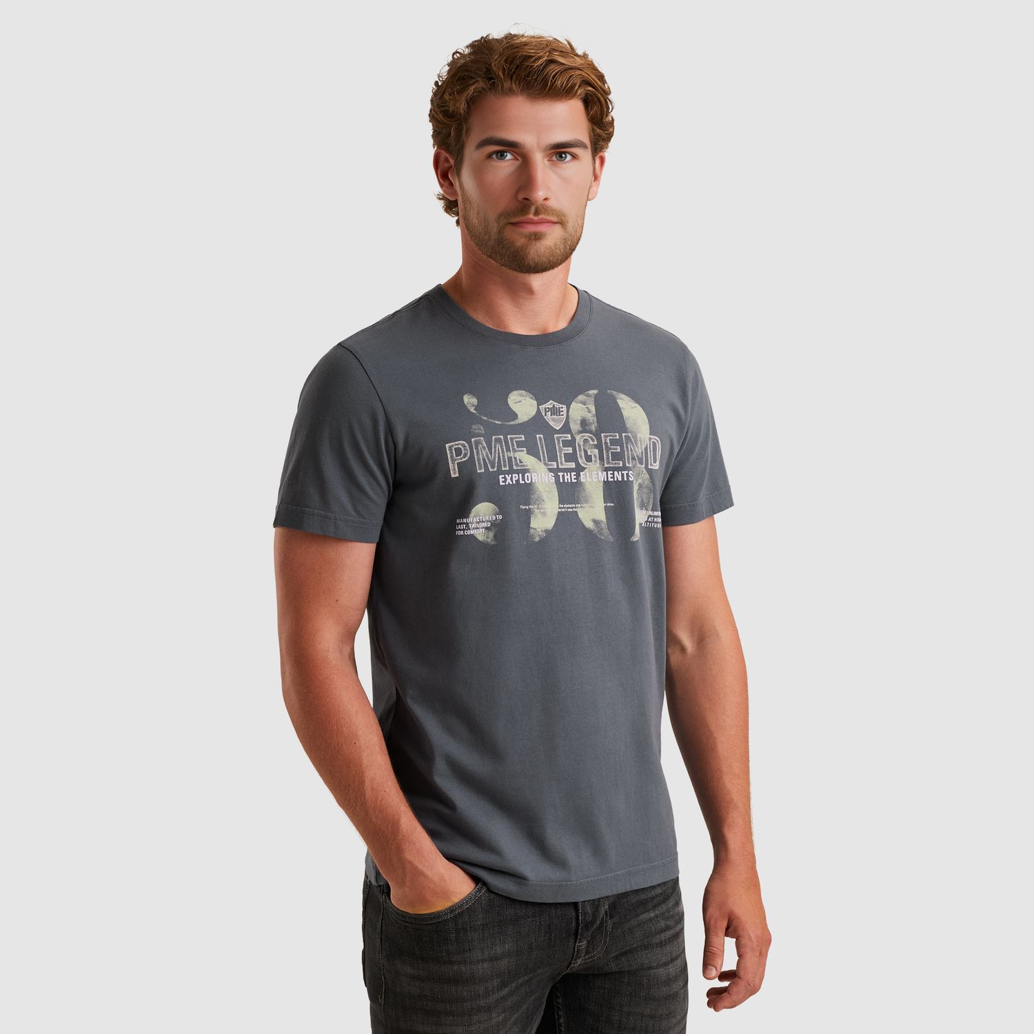 PME Legend | T-shirt met artwork PTSS2511526-5301