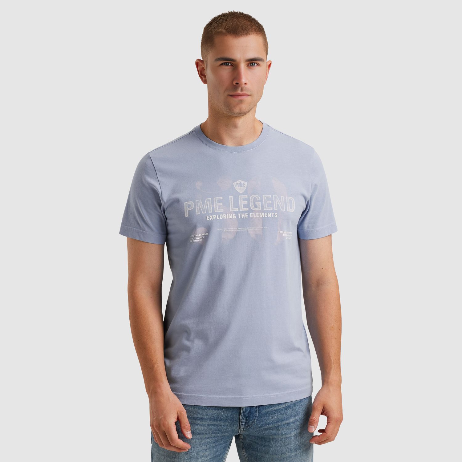 PME Legend | T-shirt met artwork PTSS2511526-5299