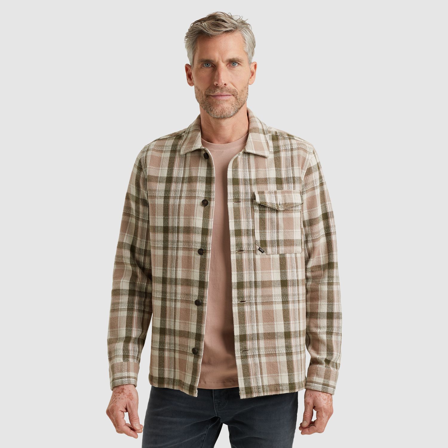 Vanguard | Shirt jacket met ruitpatroon VSI2511276-7074