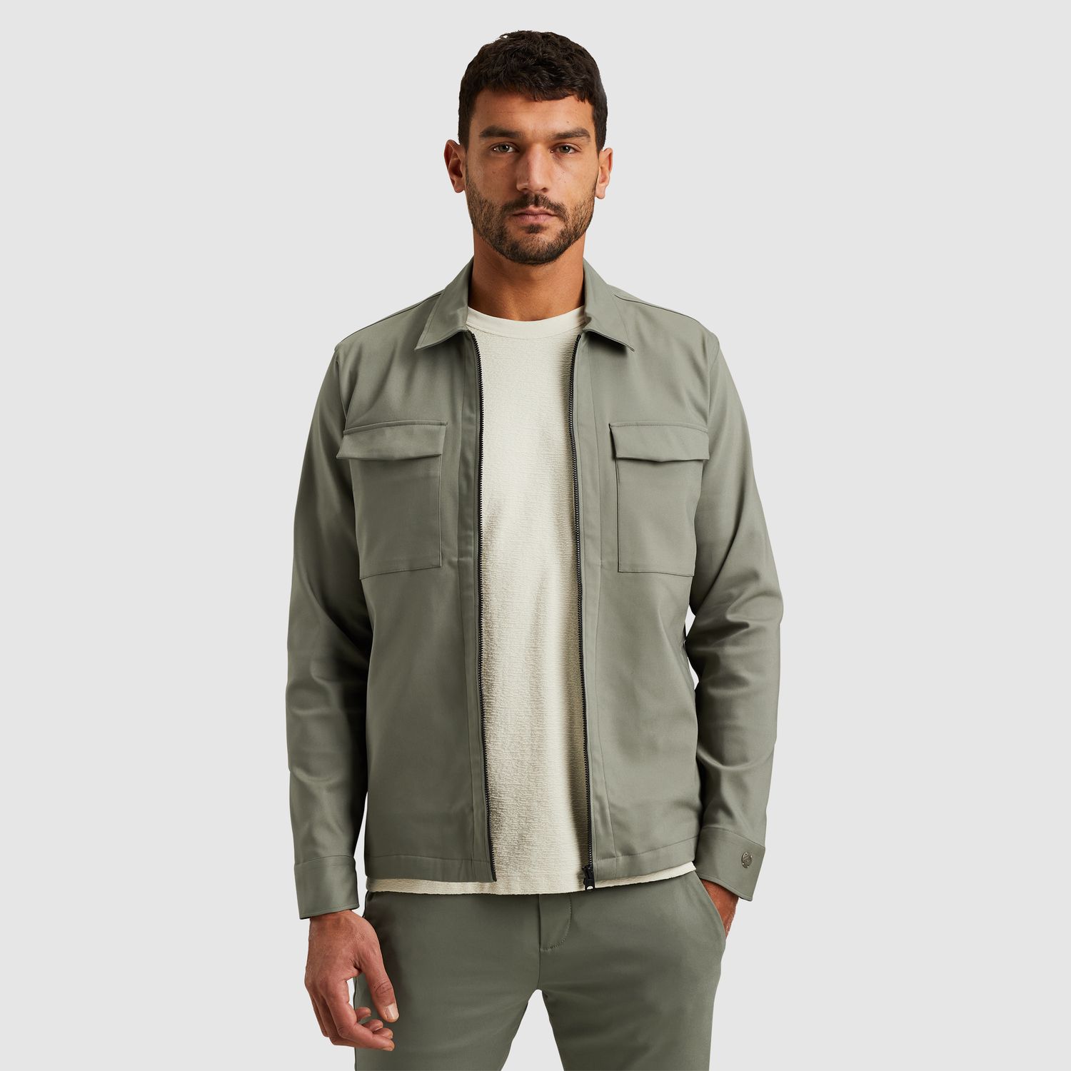 Cast Iron | Long Sleeve Overshirt CSI2502211-6495