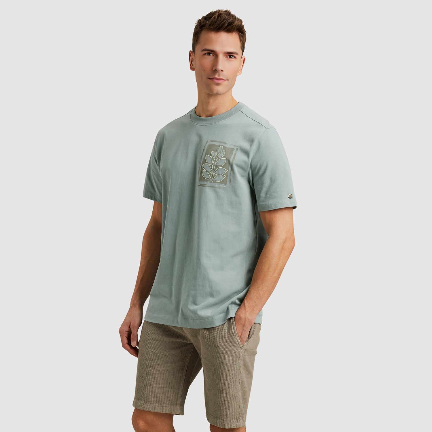 Cast Iron | Short sleeve r-neck regular fit CTSS2505586-5225
