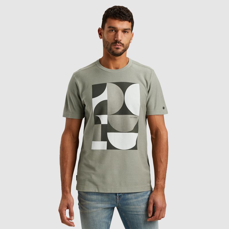 Cast Iron | Short sleeve r-neck regular fit CTSS2502555-6169