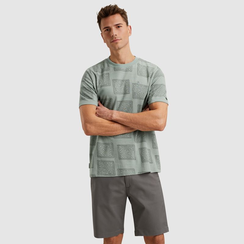 Cast Iron | Short sleeve r-neck regular fit CTSS2504588-5225