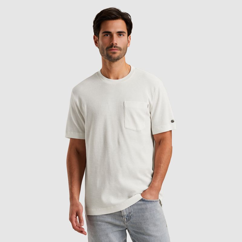 Cast Iron | Short sleeve r-neck regular fit CTSS2504582-7002