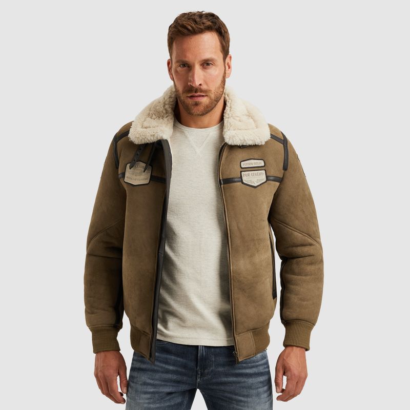 PME Legend | Stinmen leren jas PLJ2509705-8225