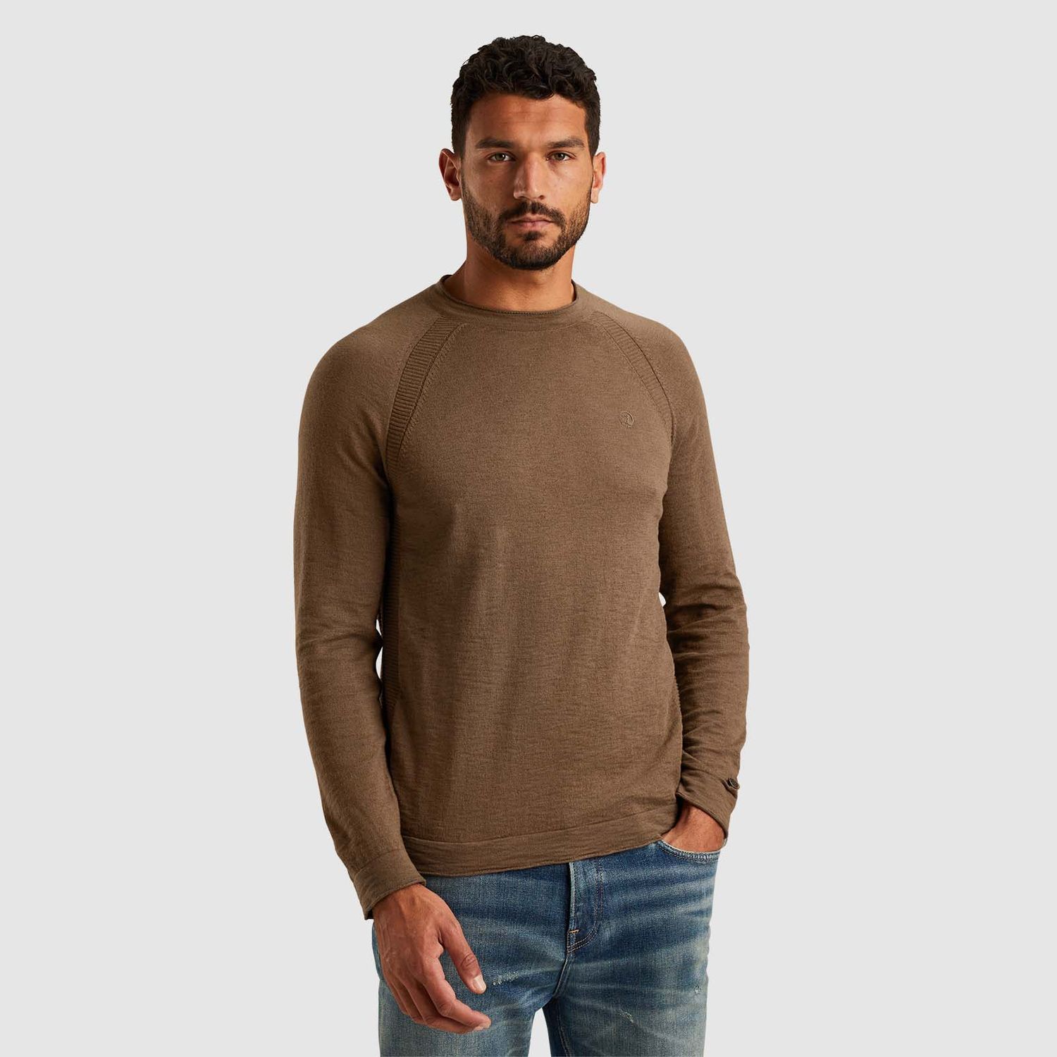 Cast Iron | Trui met raglanmouwen CKW2408303-8063