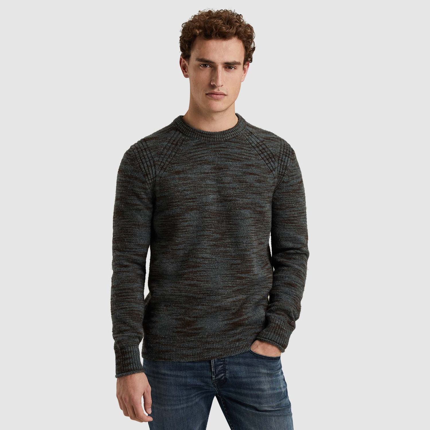 Cast Iron | Trui met wol-look CKW2409330-6026