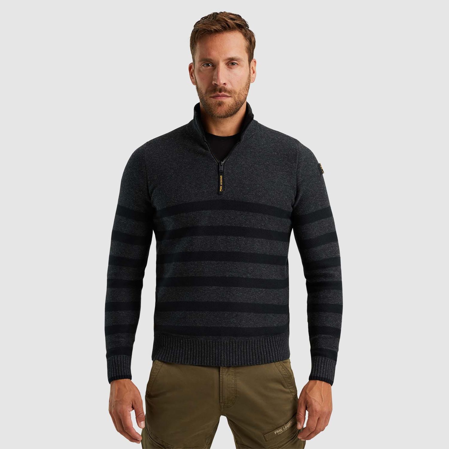 PME Legend | Trui met halve rits PKW2409333-996