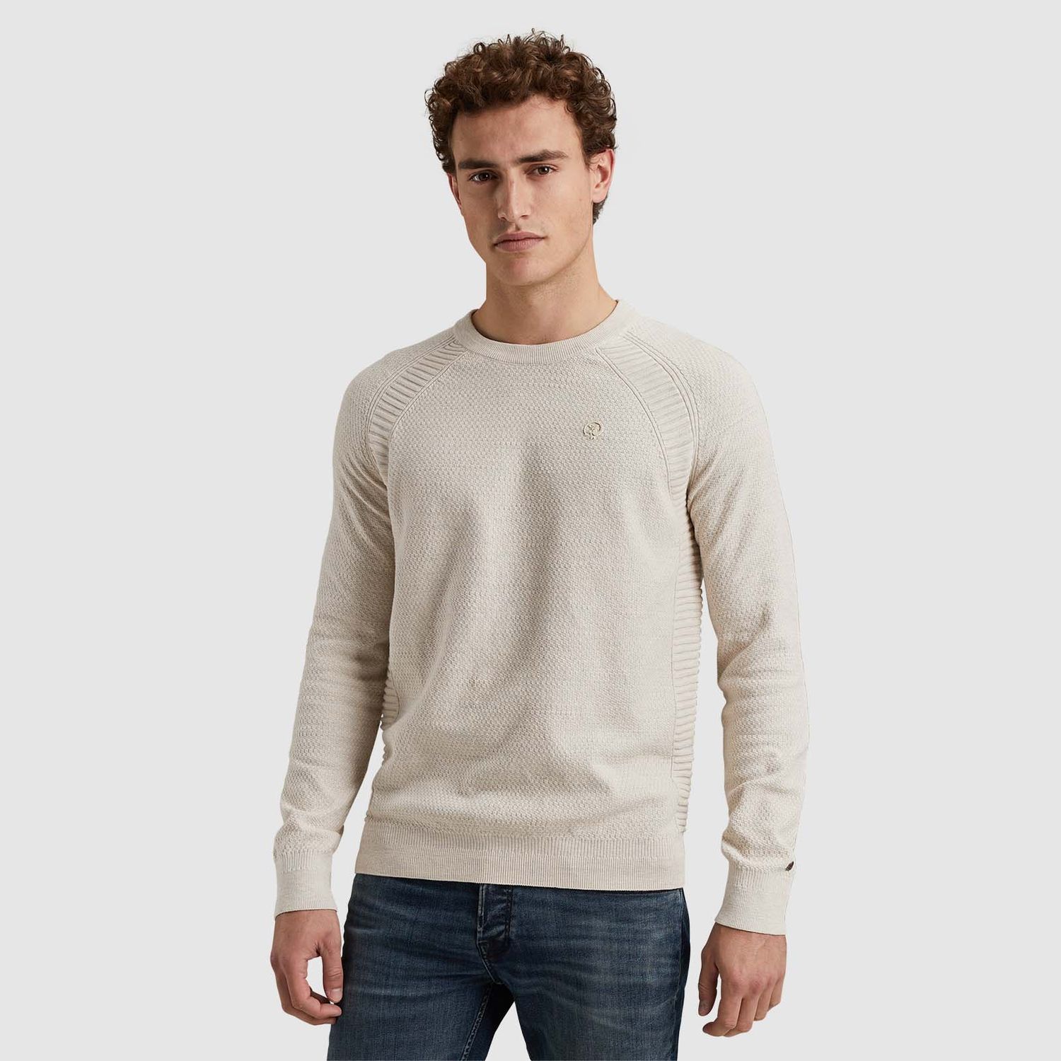 Cast Iron | Trui met raglanmouwen CKW2409335-7014