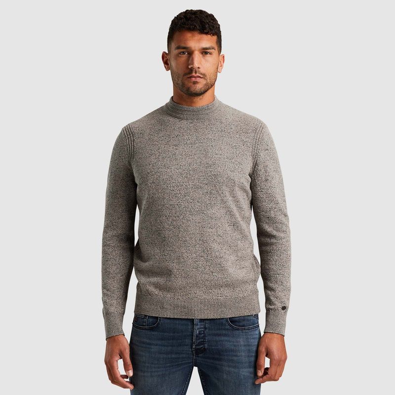 Cast Iron | Trui met mockneck CKW2410346-8027