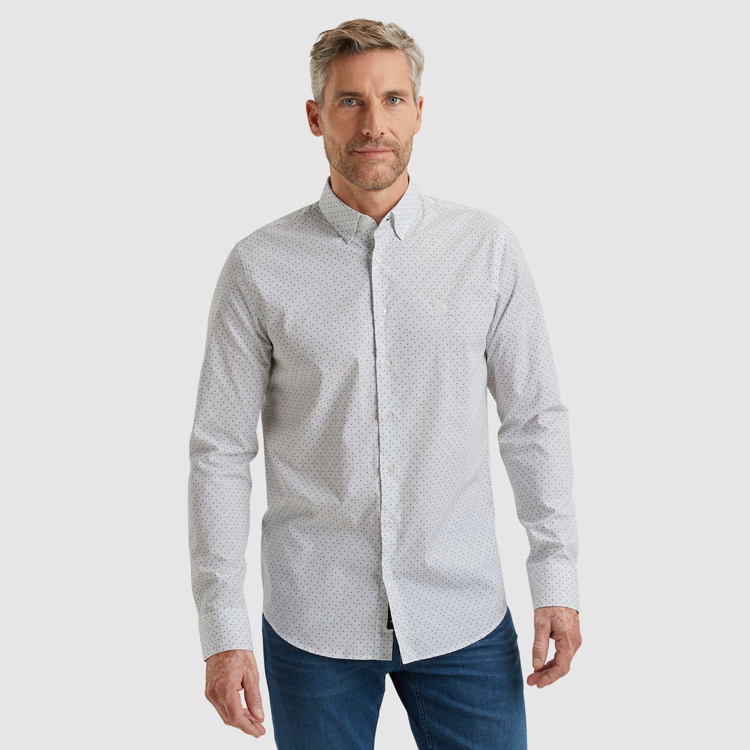 Vanguard | Long Sleeve Shirt Print on poplin VSI2411241-7003