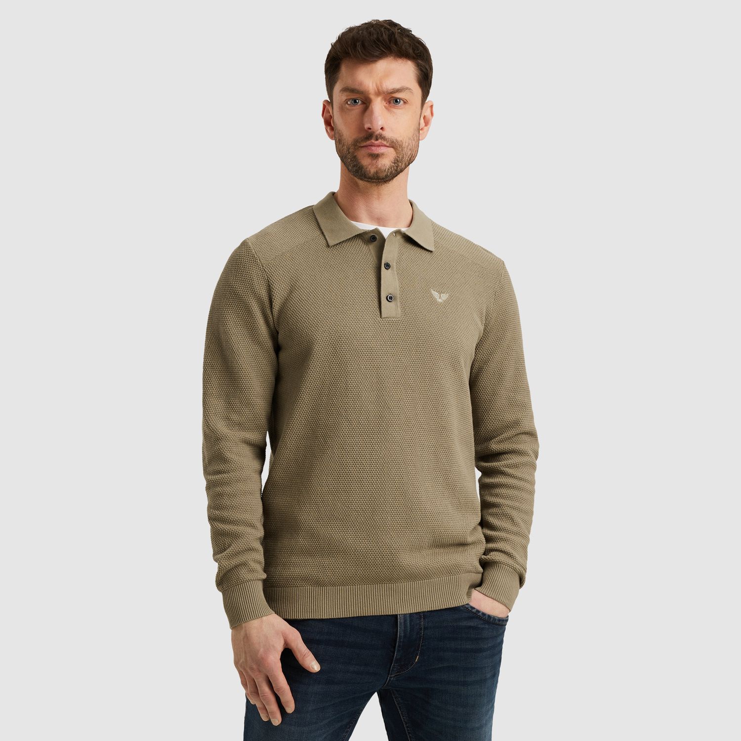 PME Legend | Polo met lange mouwen PPS2506865-6391