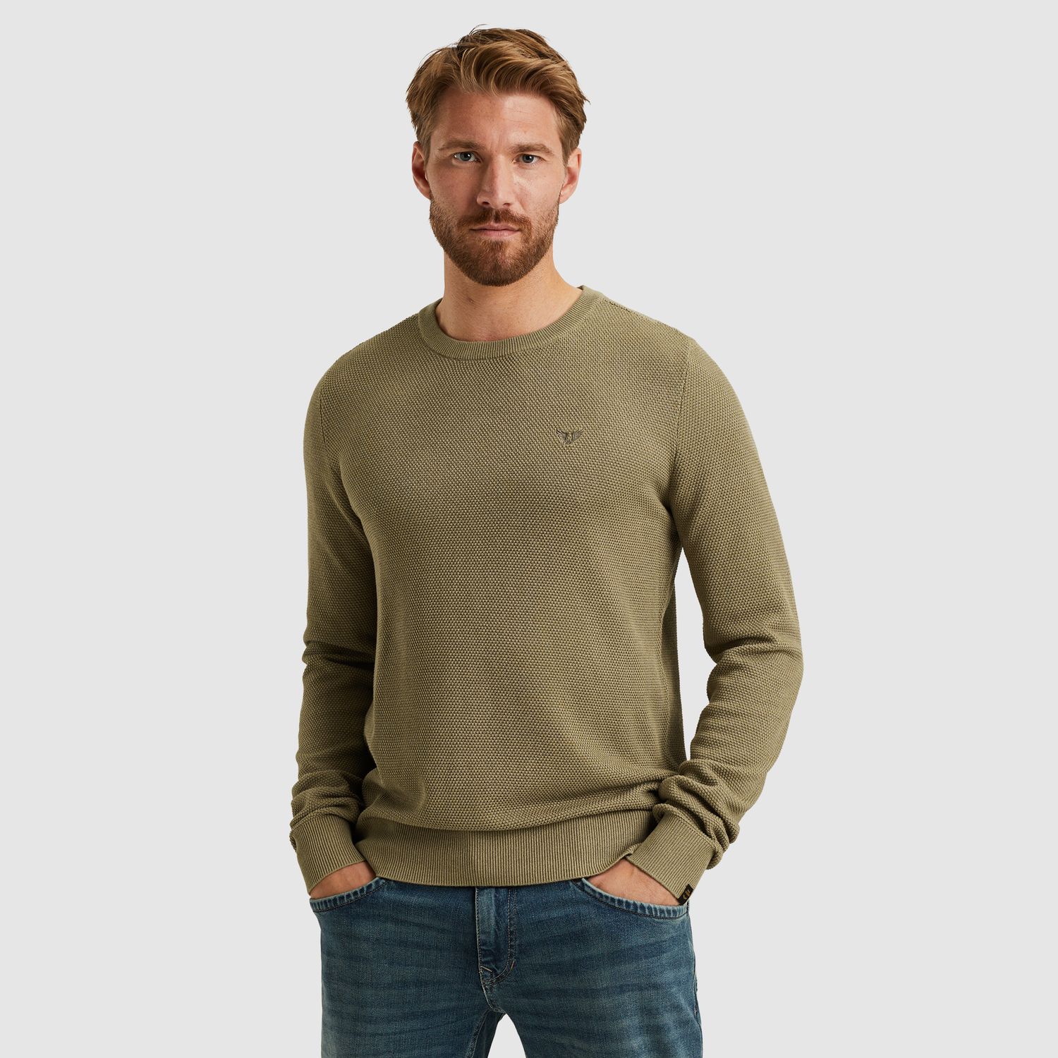 PME Legend | Trui met wafelstructuur PKW2508324-8011