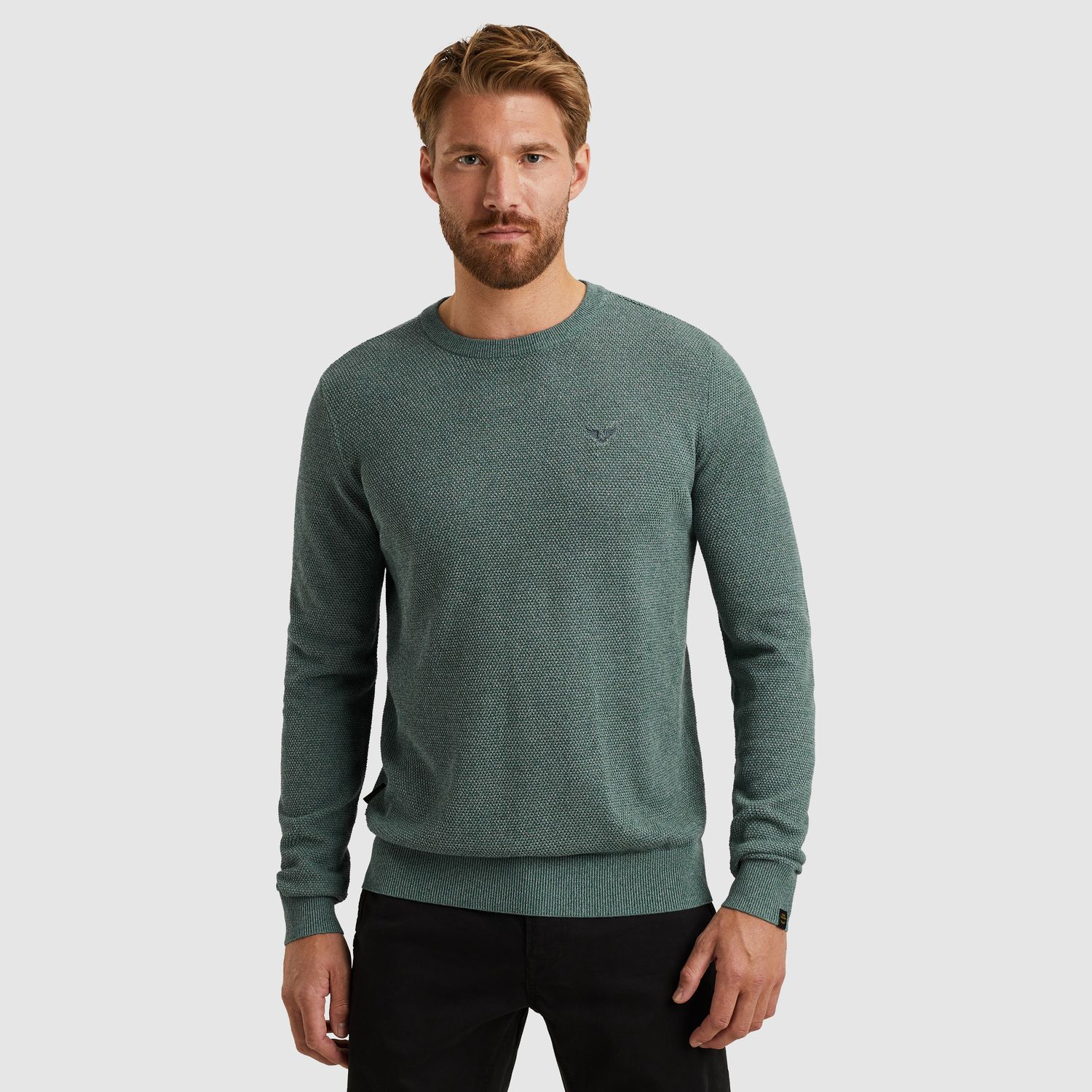 PME Legend | Trui met wafelstructuur PKW2508324-5125