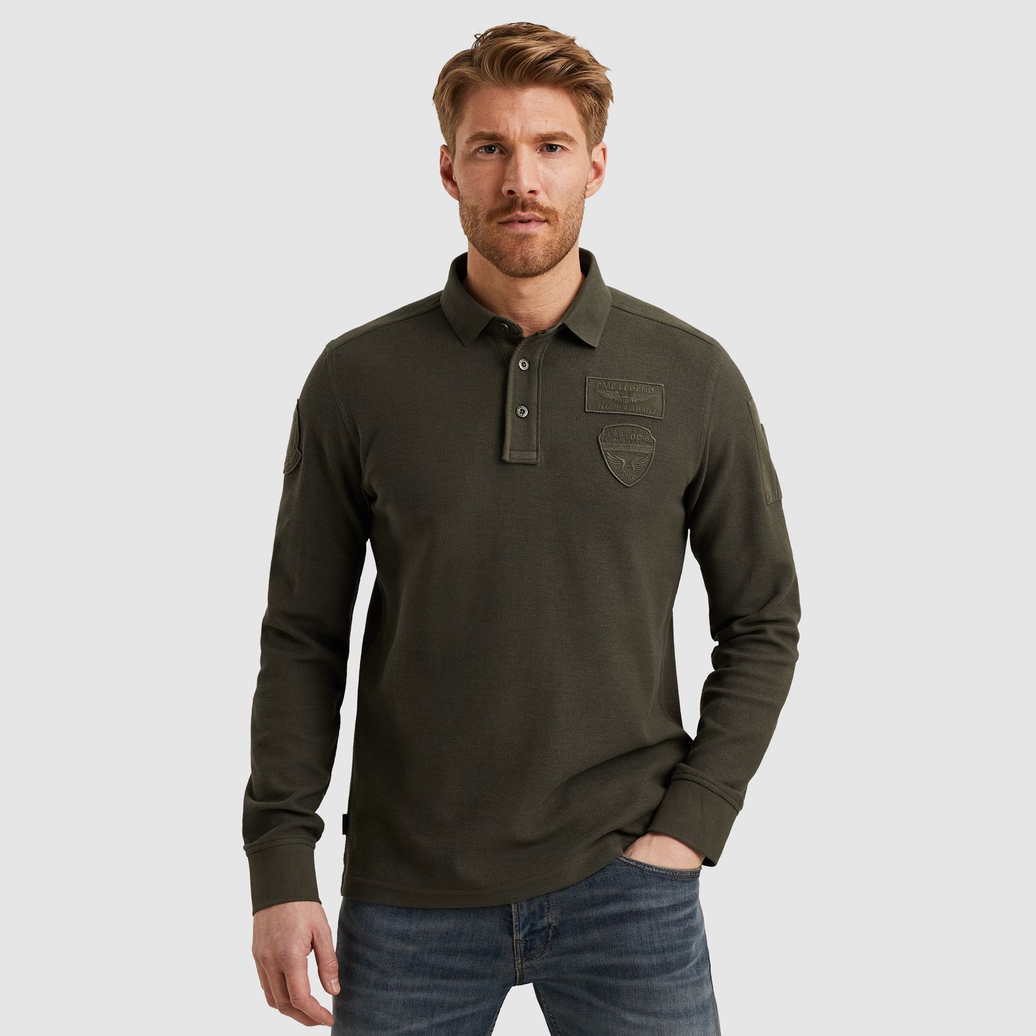 PME Legend | Polo met lange mouwen PPS2509802-8039