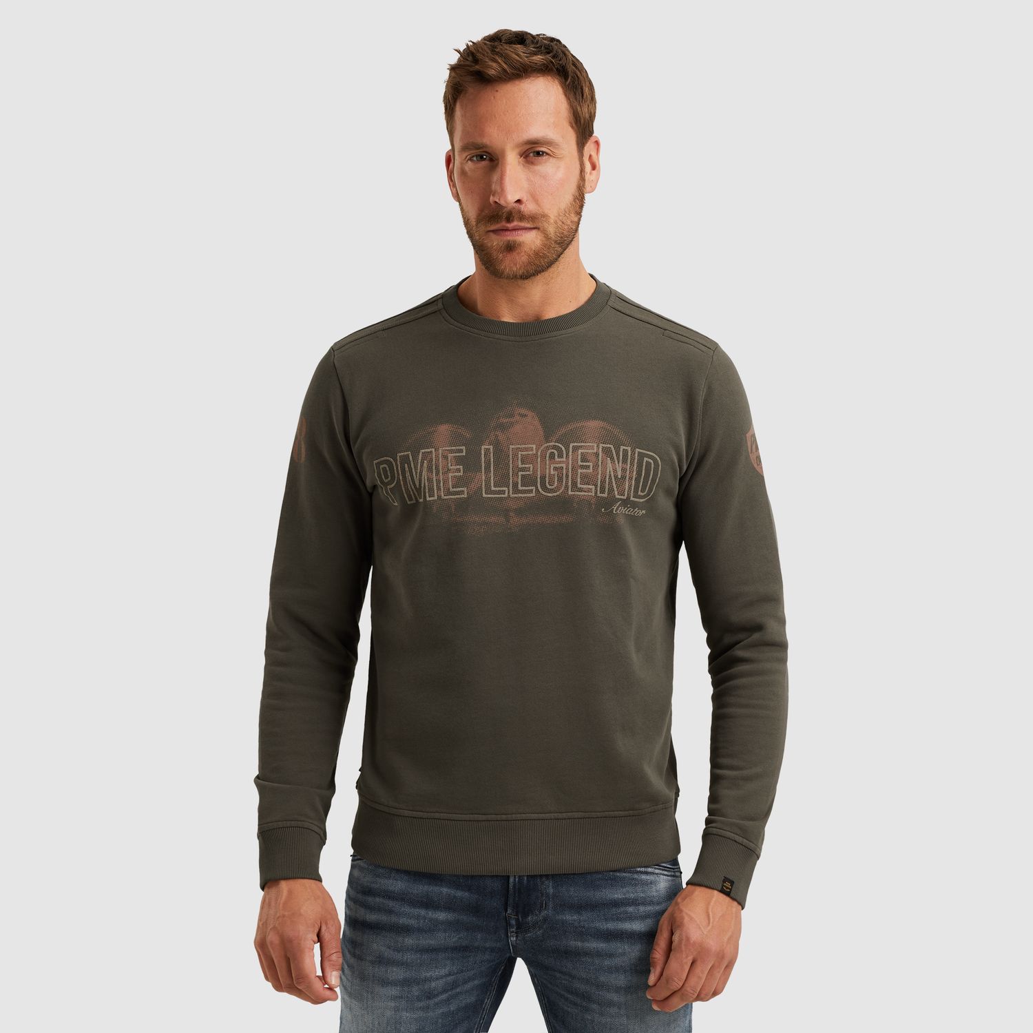 PME Legend | Sweatshirt met groot artwork PSW2509460-8039