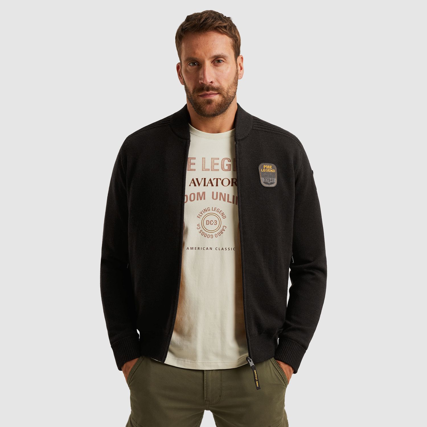 PME Legend | Vest van een wolblend PKC2509358-999