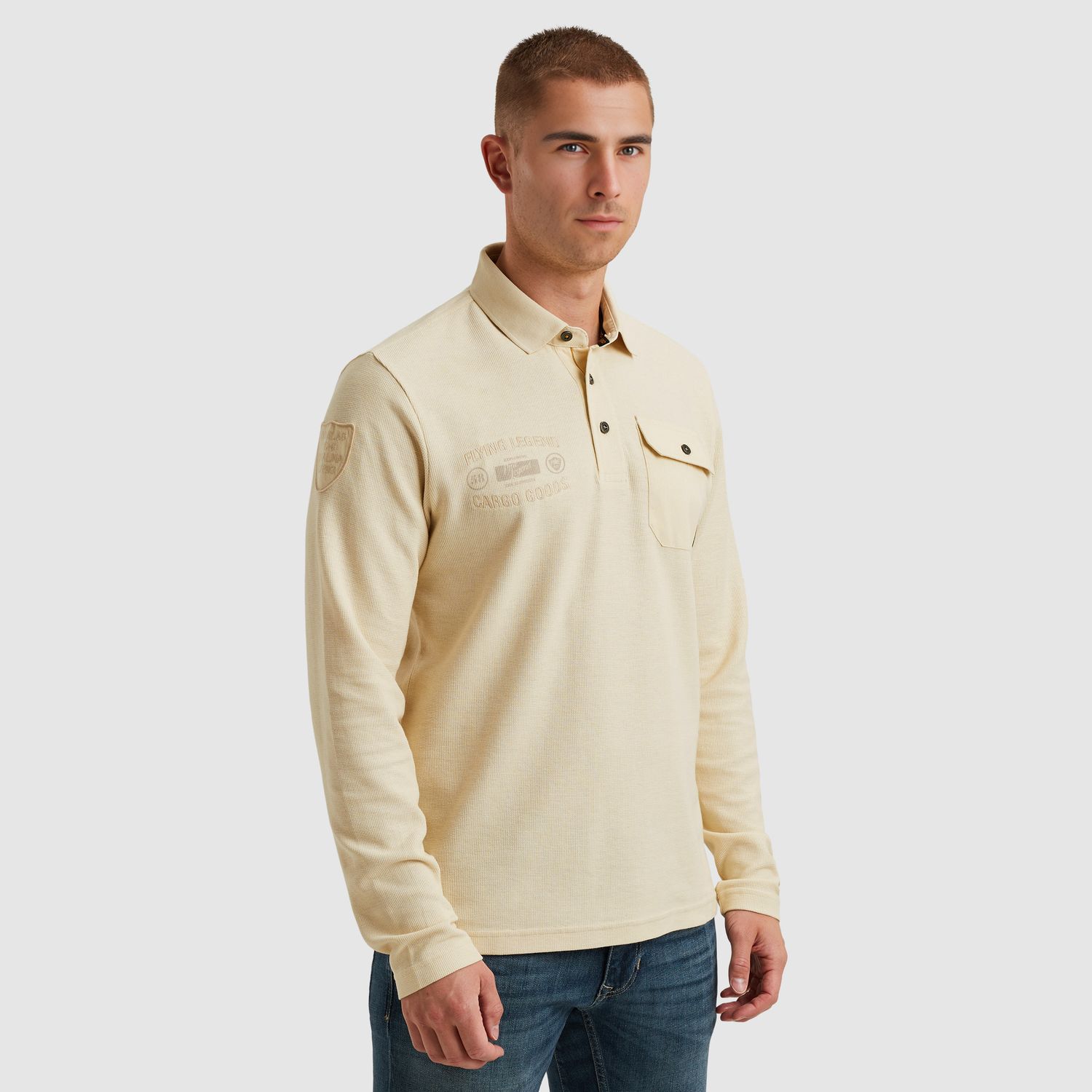 PME Legend | Polo met lange mouwen PPS2510802-7013