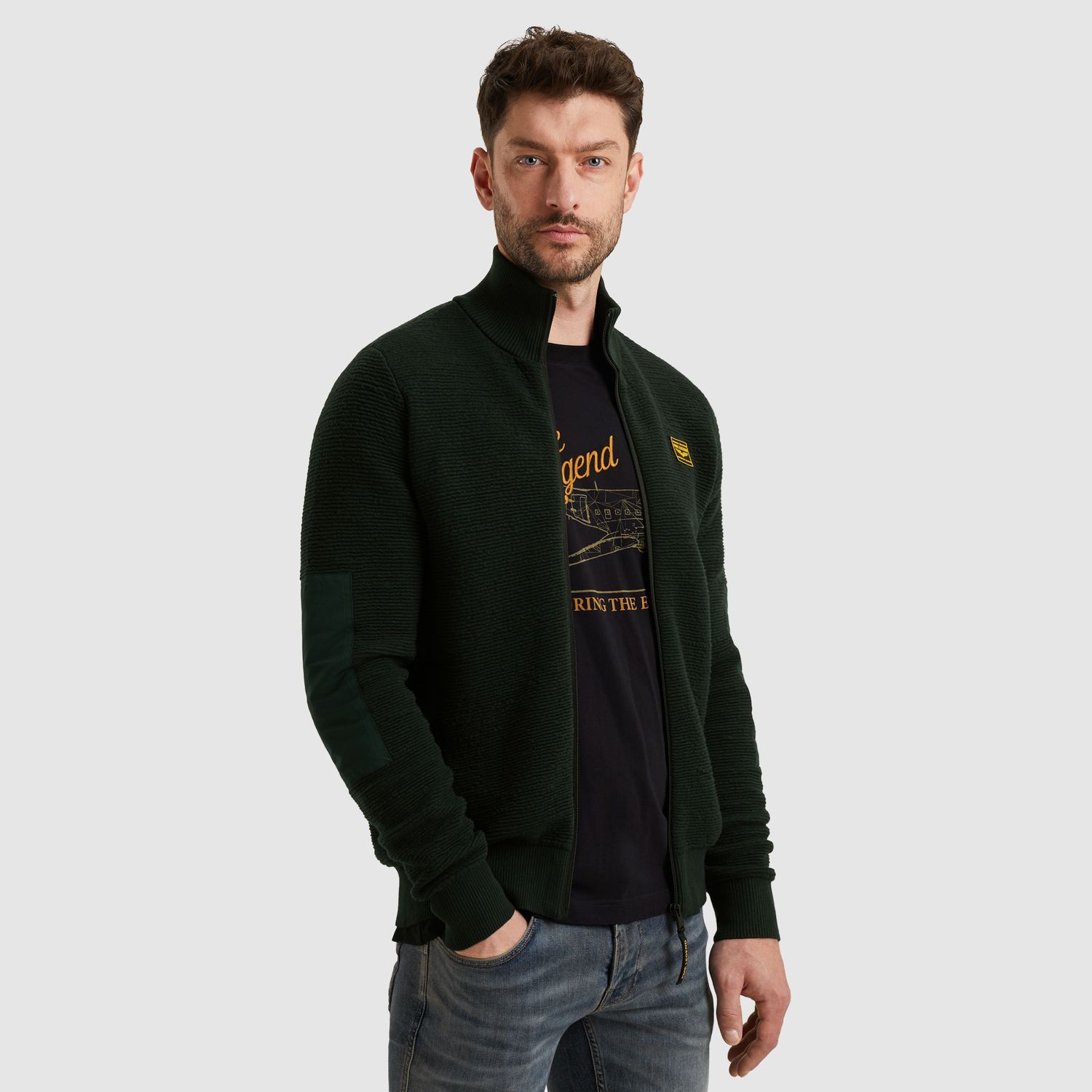 PME Legend | Vest met elleboogpatches PKC2510322-6027