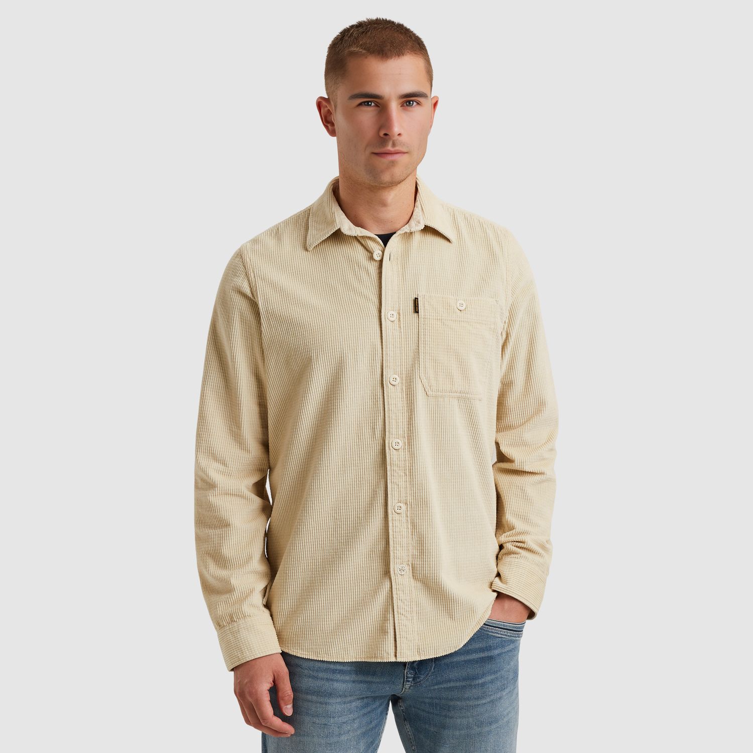 PME Legend | Overhemd van corduroy PSI2510206-7013
