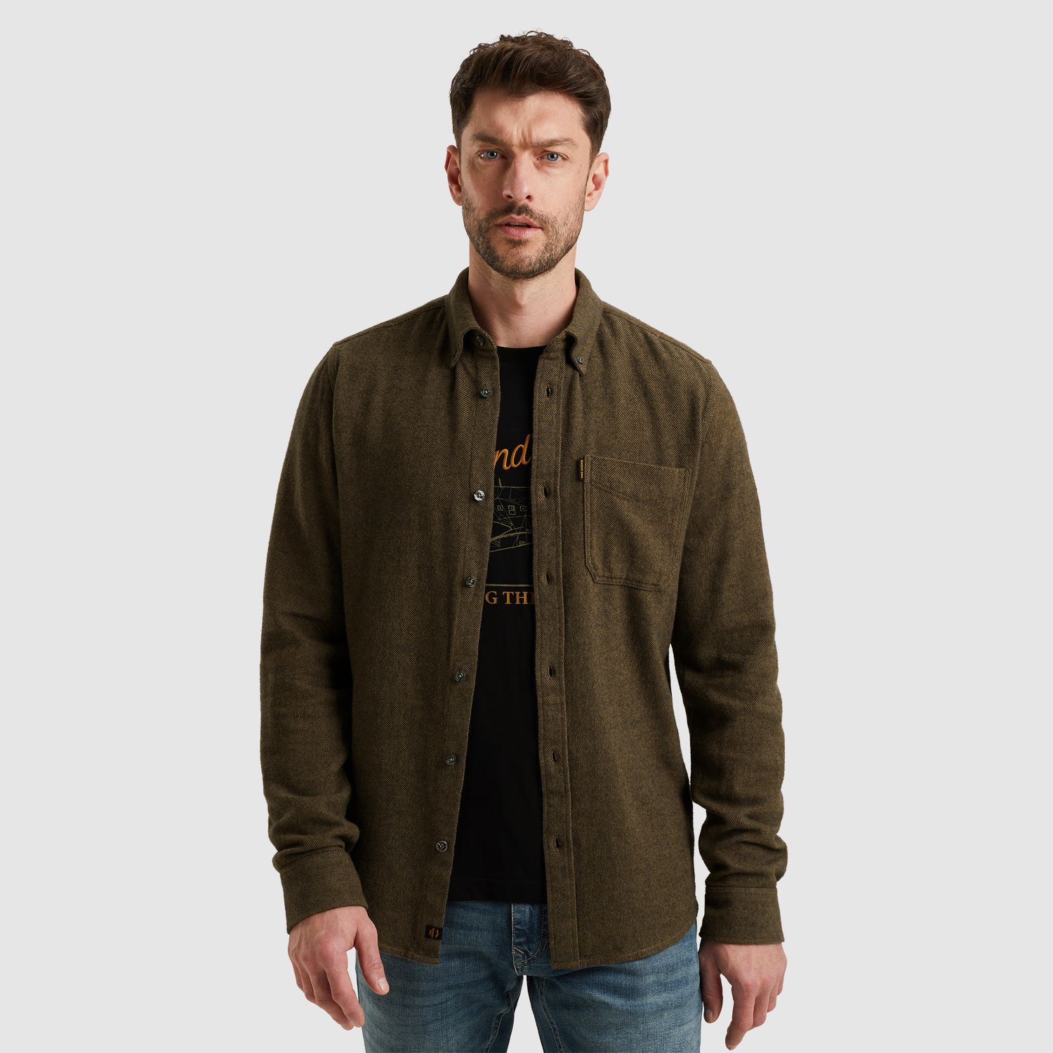 PME Legend | Overhemd van flanel PSI2510207-6389