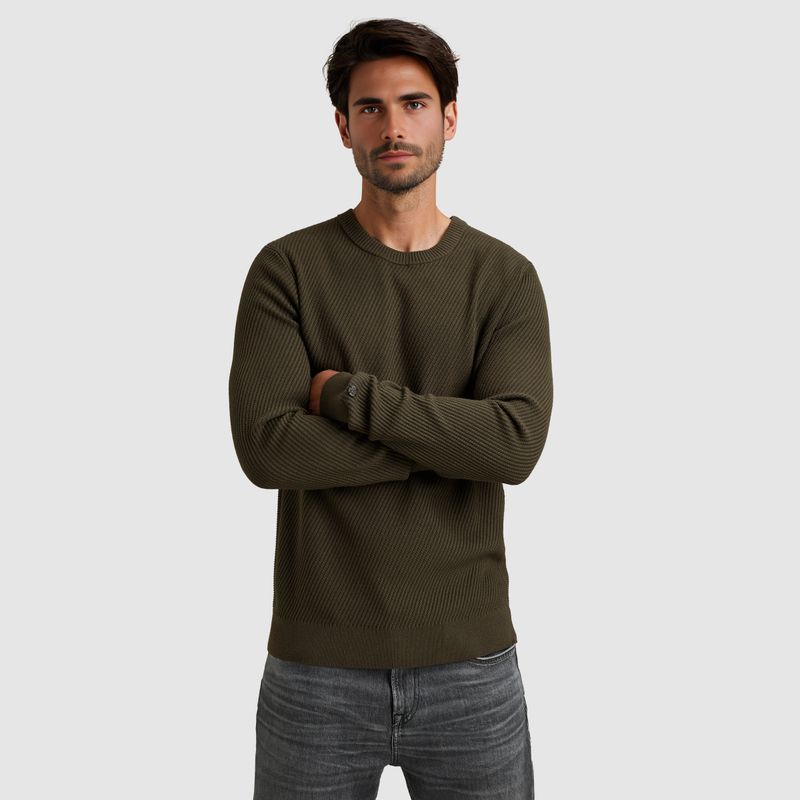 Cast Iron | Trui in Ecovero-viscose blend CKW2510340-6513