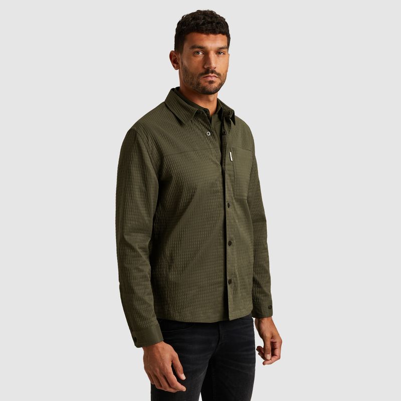 Cast Iron | Shirt jacket met drukknopen CSI2510259-6513