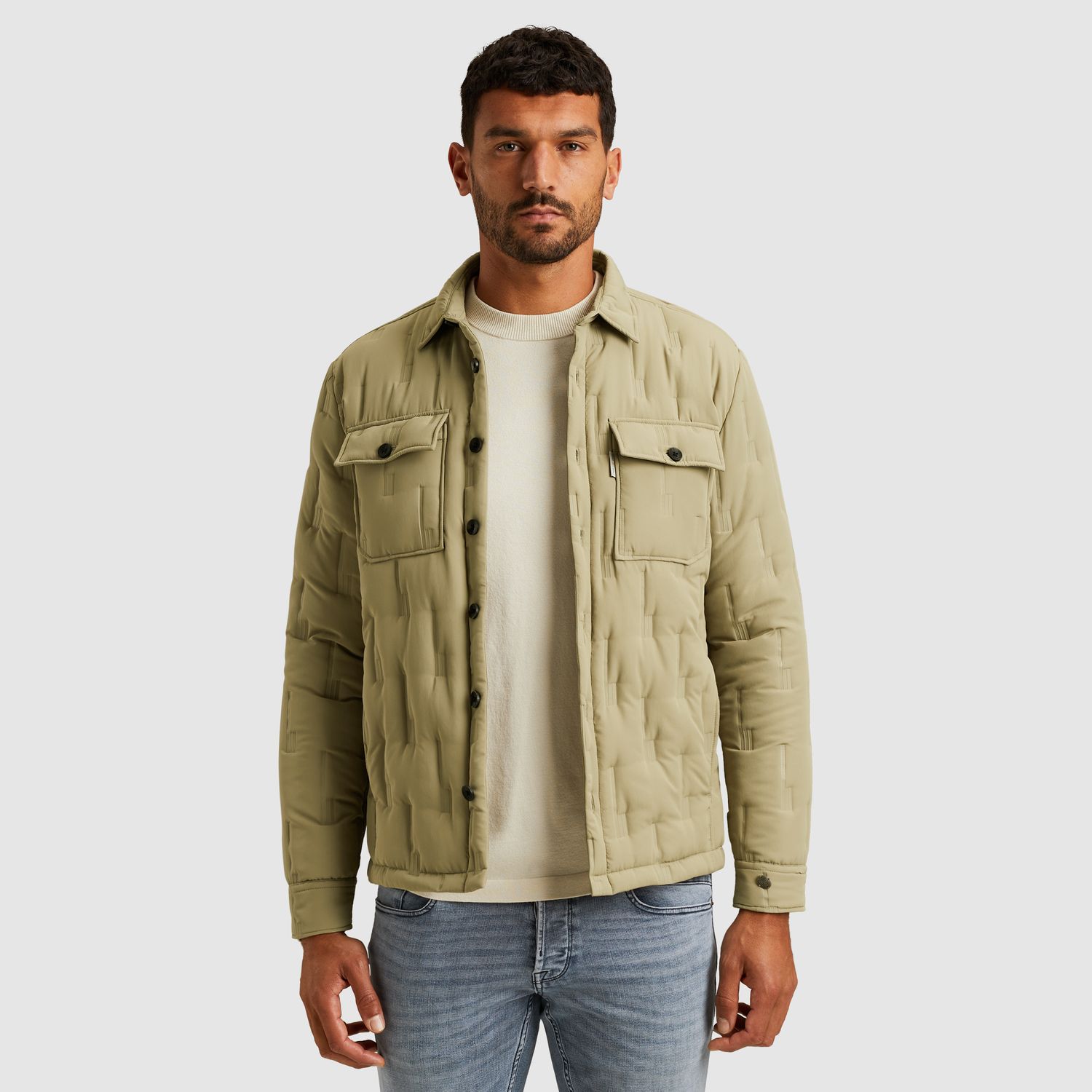 Cast Iron | Shirt jacket van padded nylon CSI2511277-6392