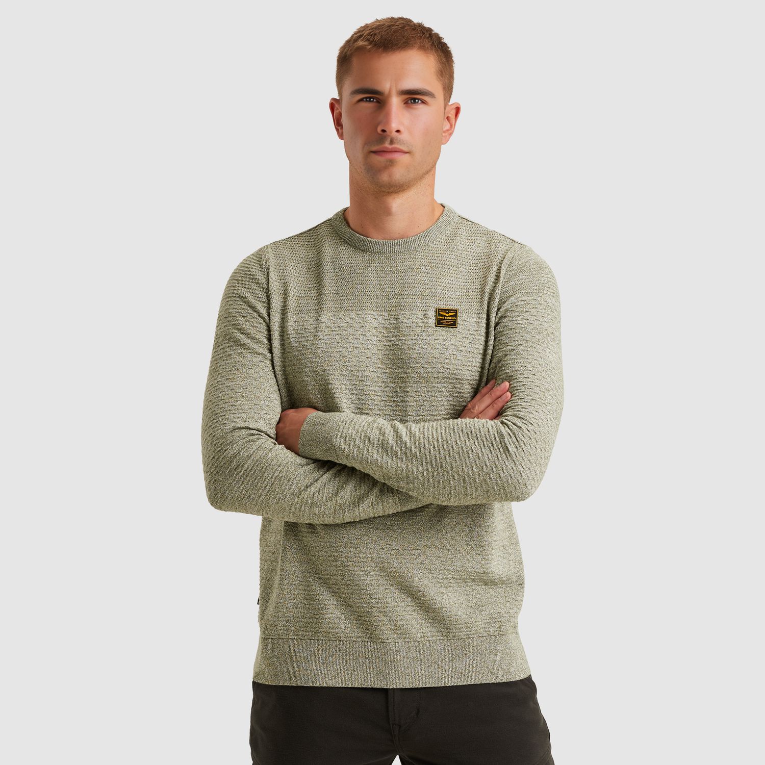 PME Legend R-neck cotton mouline Four Leaf Clover PKW2511300-6213