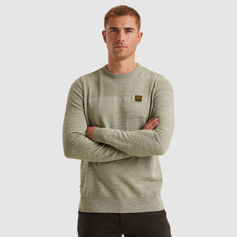 PME Legend R-neck cotton mouline Four Leaf Clover PKW2511300-6213