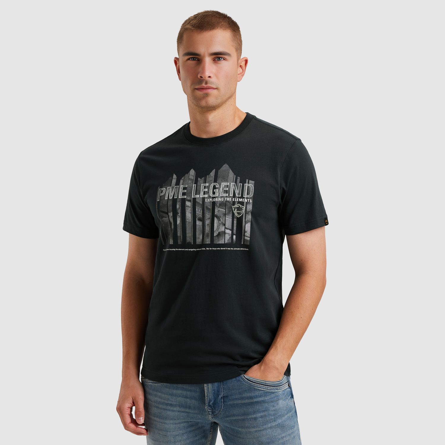 PME Legend | T-shirt met artwork PTSS2511534-5282