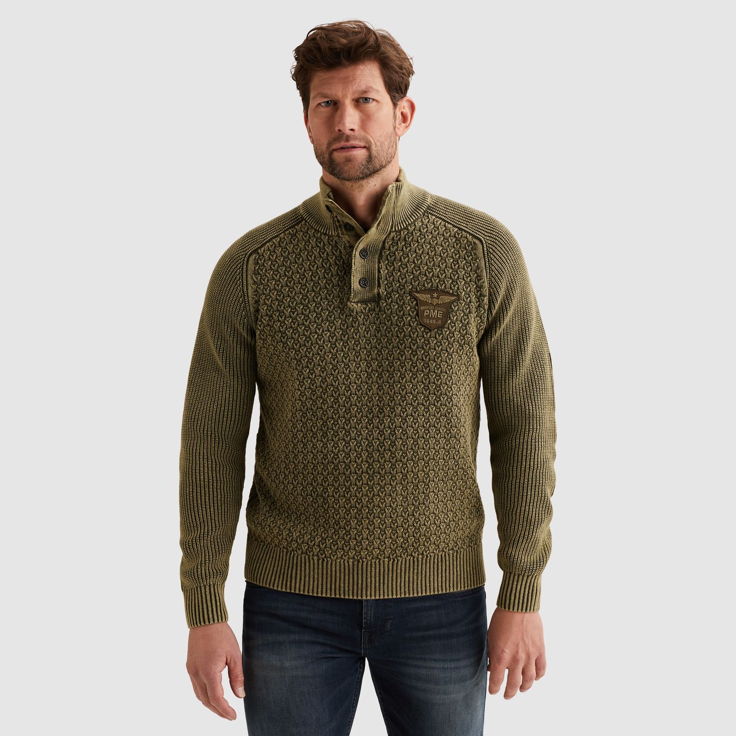 PME Legend | Trui met opstaande kraag PKW2510310-6389