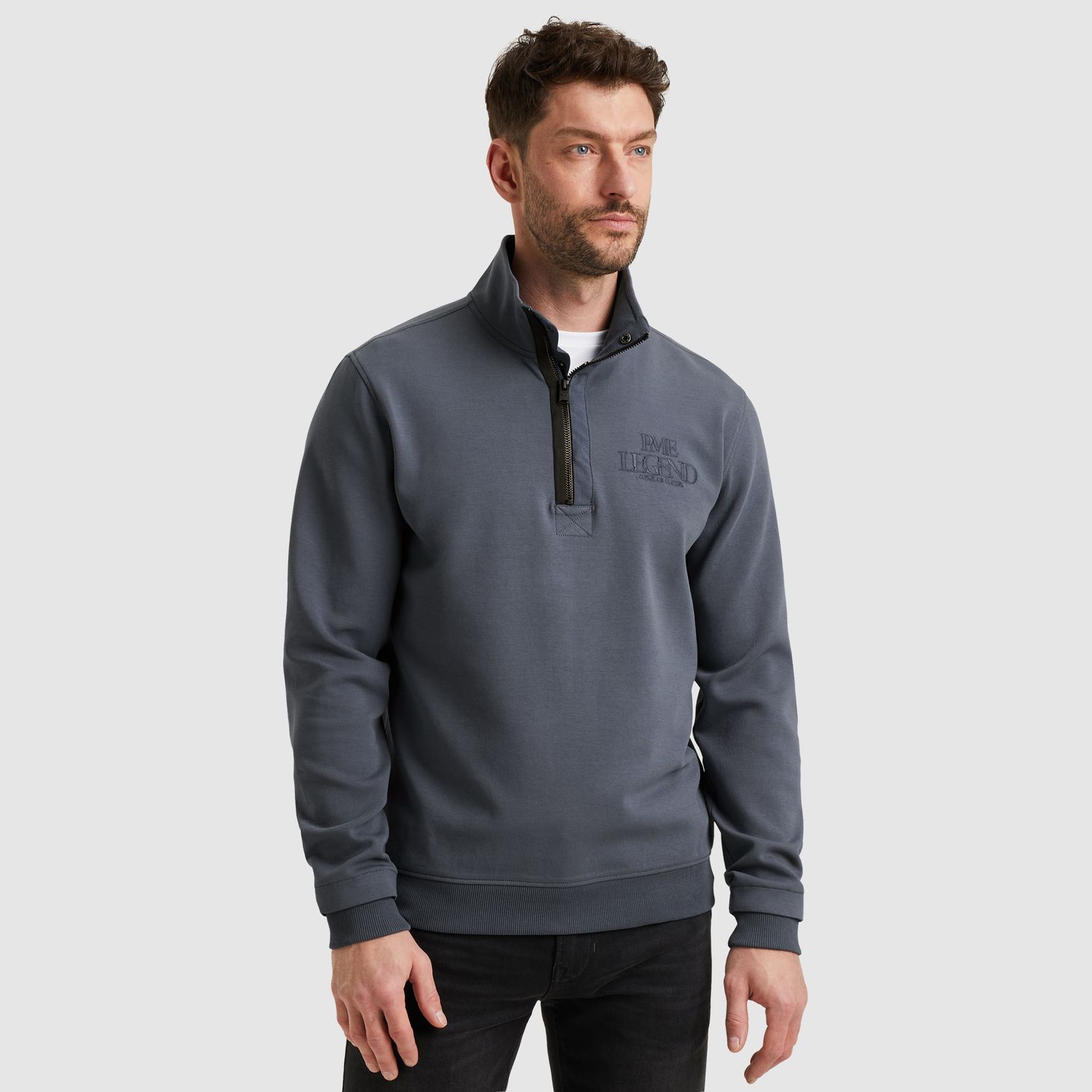 PME Legend | Trui met halve rits PSW2511483-5301