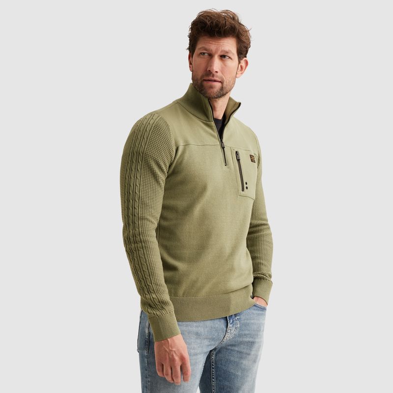 PME Legend | Trui met halve rits PKW2510324-6379