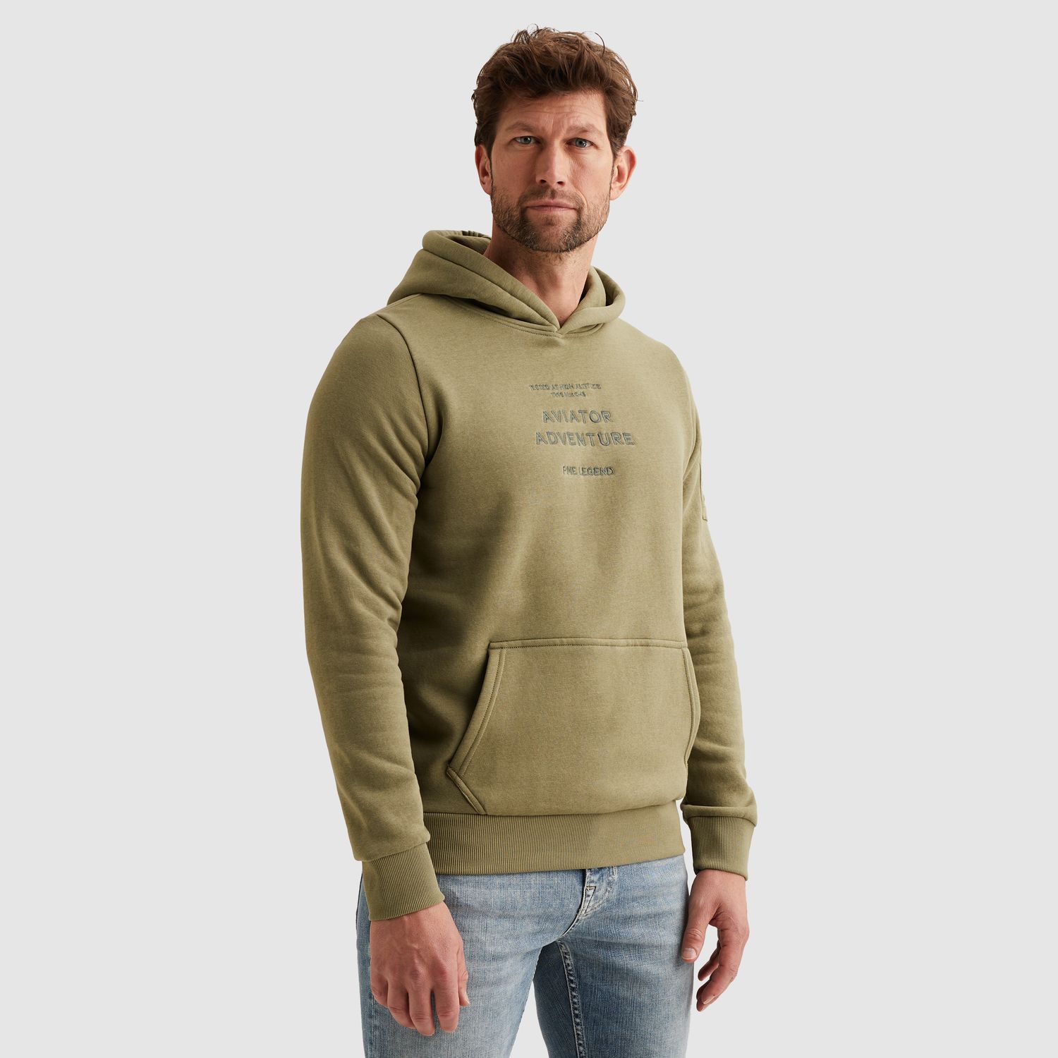 PME Legend | Hoodie van terry stof PSW2510482-6379