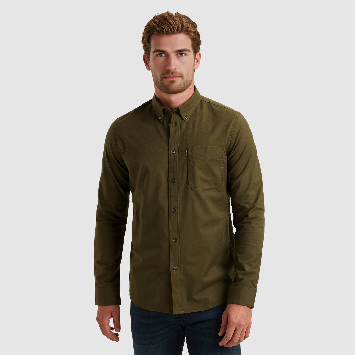 PME Legend | Oxford overhemd van katoen PSI2508206-6416