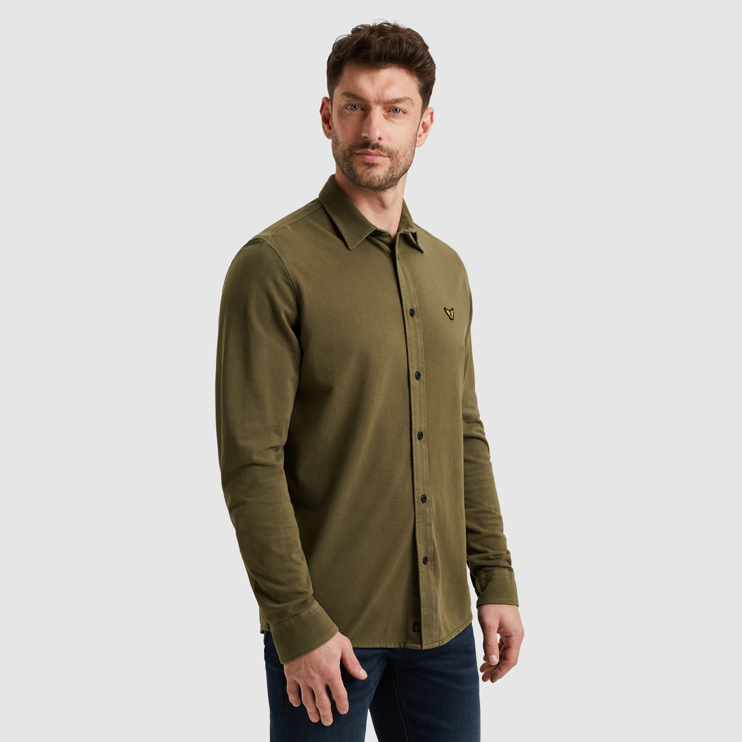 PME Legend | Overhemd van jersey pique PSI2508216-6416