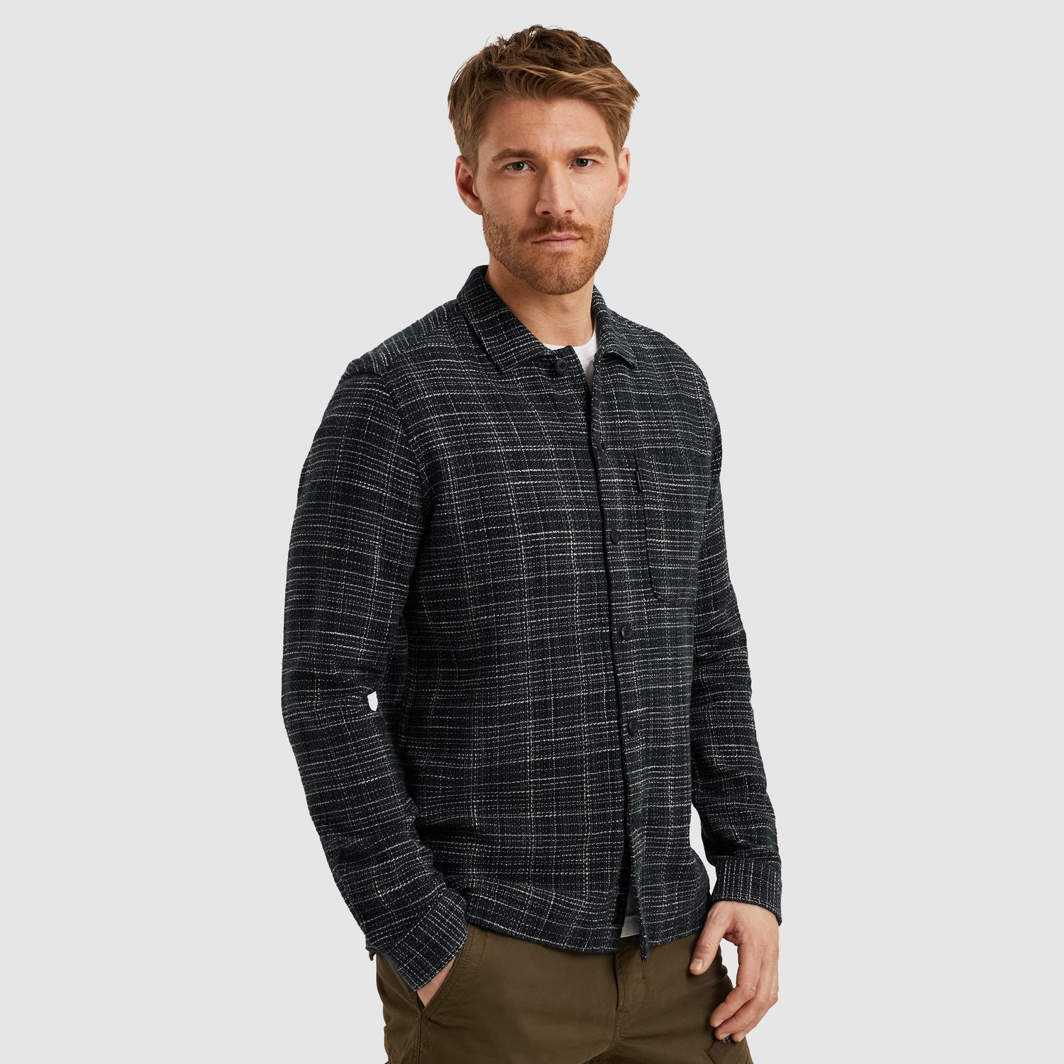 PME Legend | Shirt jacket met ruitpatroon PSI2508205-5281