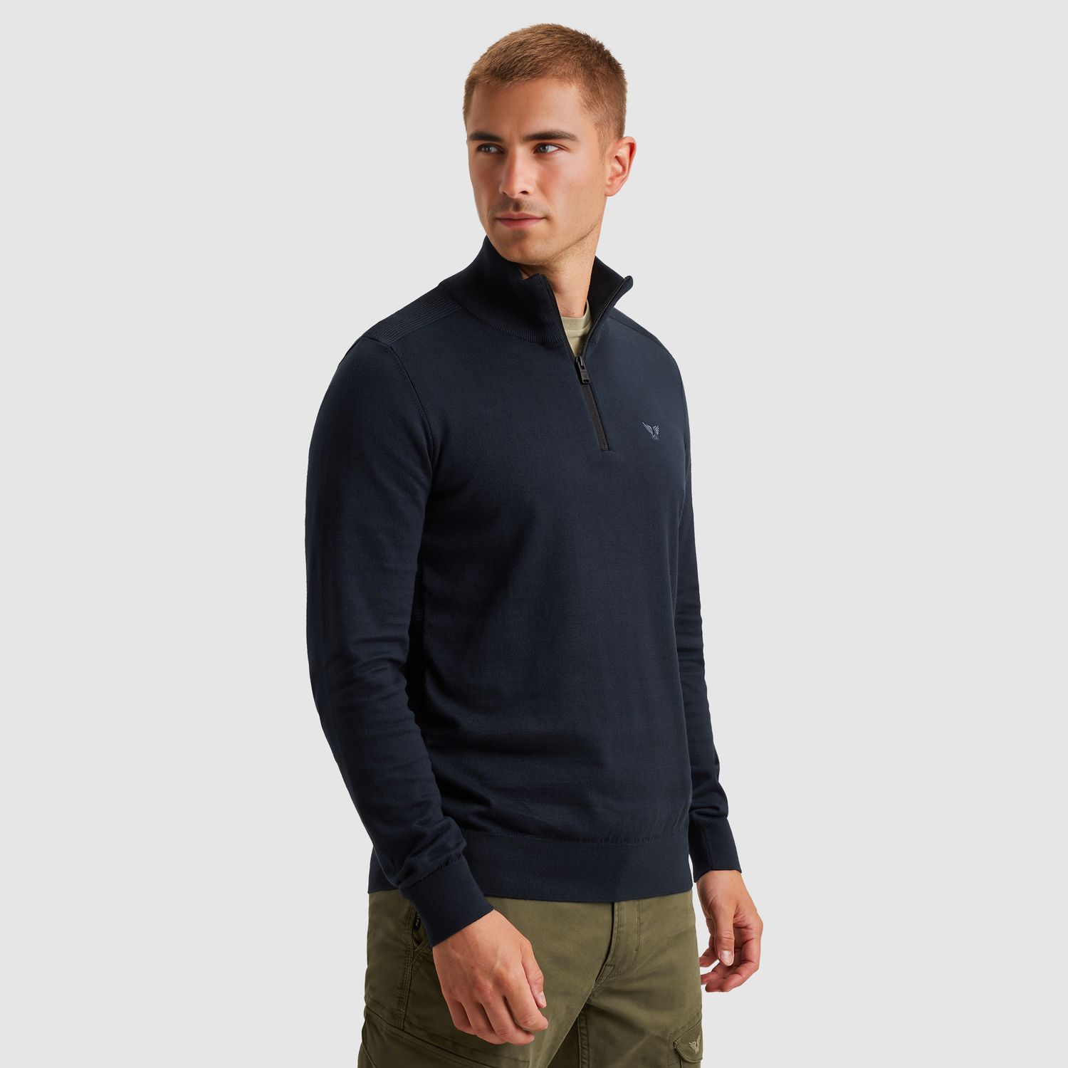 PME Legend | Trui met halve rits PKW2508303-5073