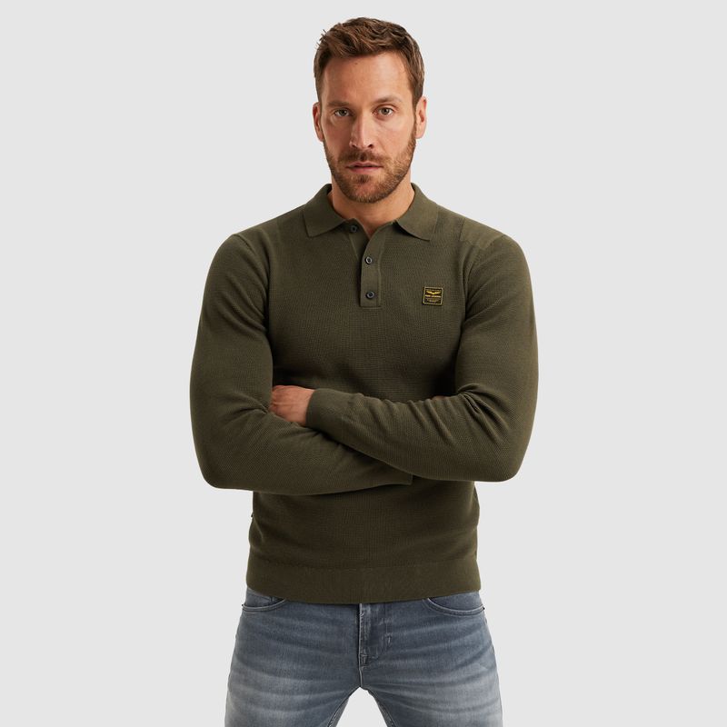 PME Legend | Polo met lange mouwen PPS2508852-6416