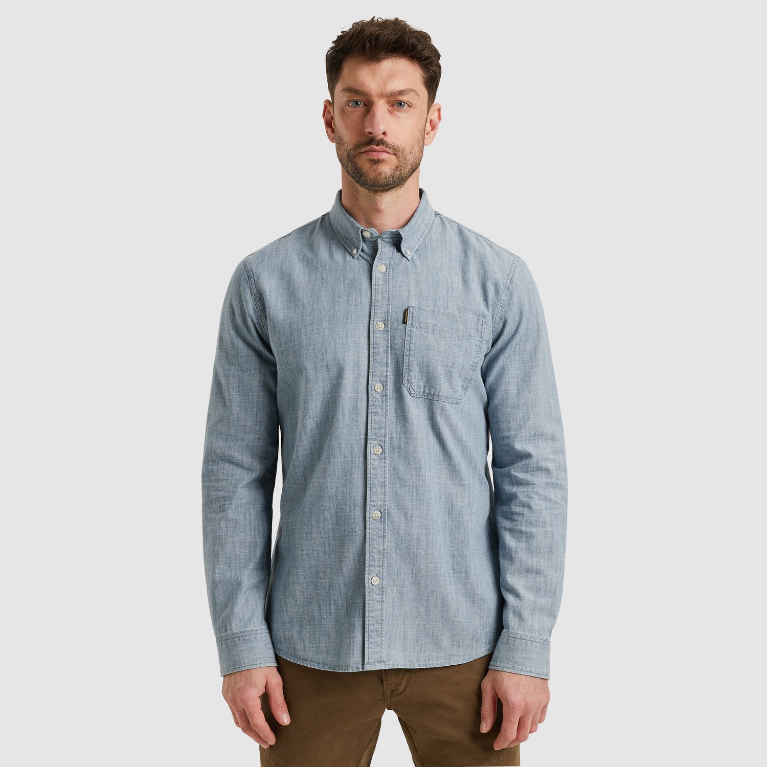 PME Legend | Overhemd met denim look PSI2508220-5090