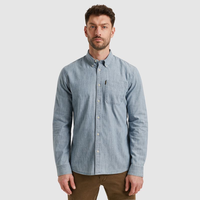 PME Legend | Overhemd met denim look PSI2508220-5090