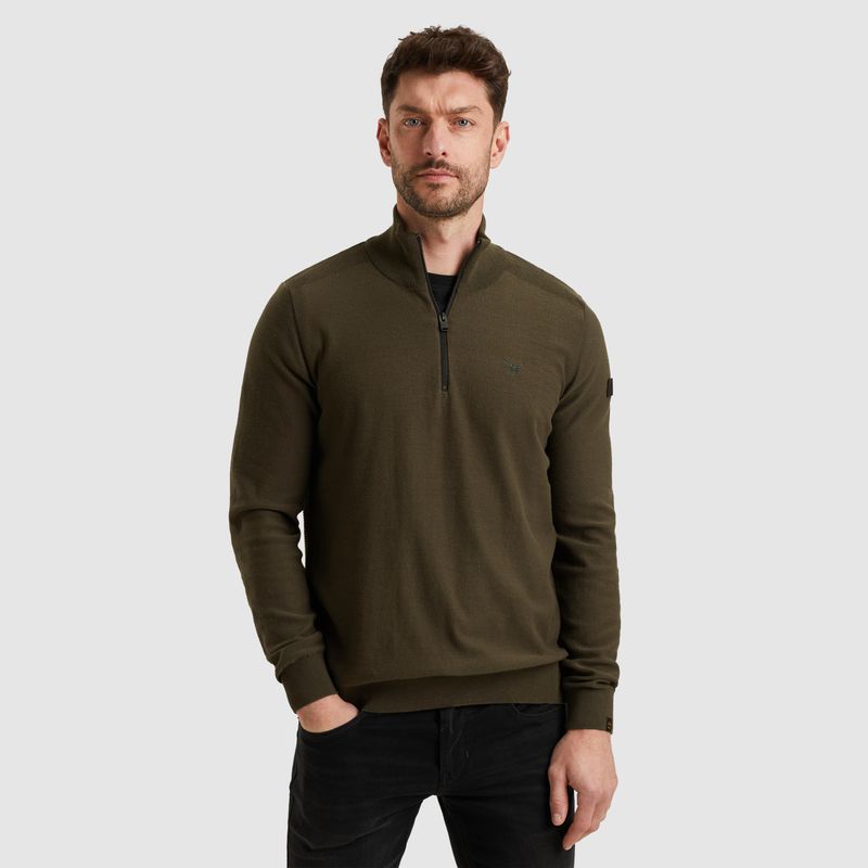 PME Legend | Trui met halve rits PKW2508303-8039