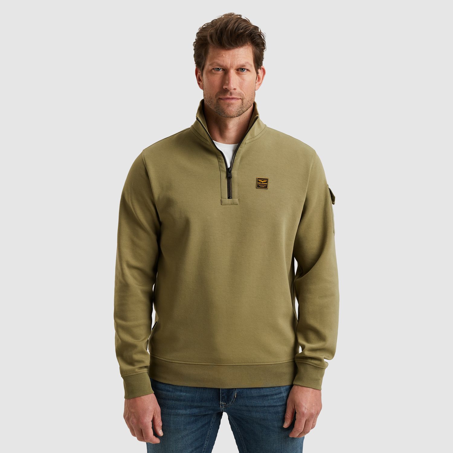 PME Legend | Trui met halve rits PSW2508423-6379