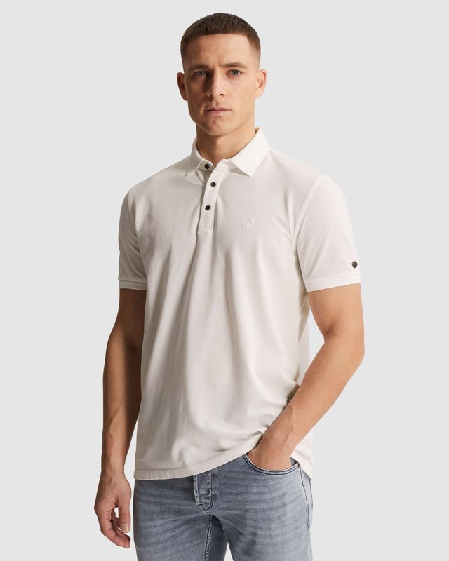 Cast Iron | Polo van katoen met stretch CPSS2602850-7002