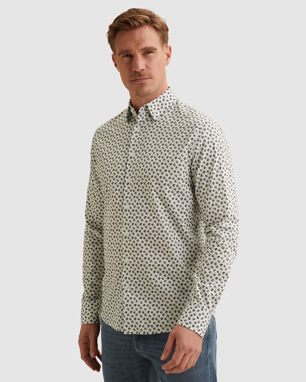 Vanguard | Overhemd van poplin met stretch VSI2602204-7004